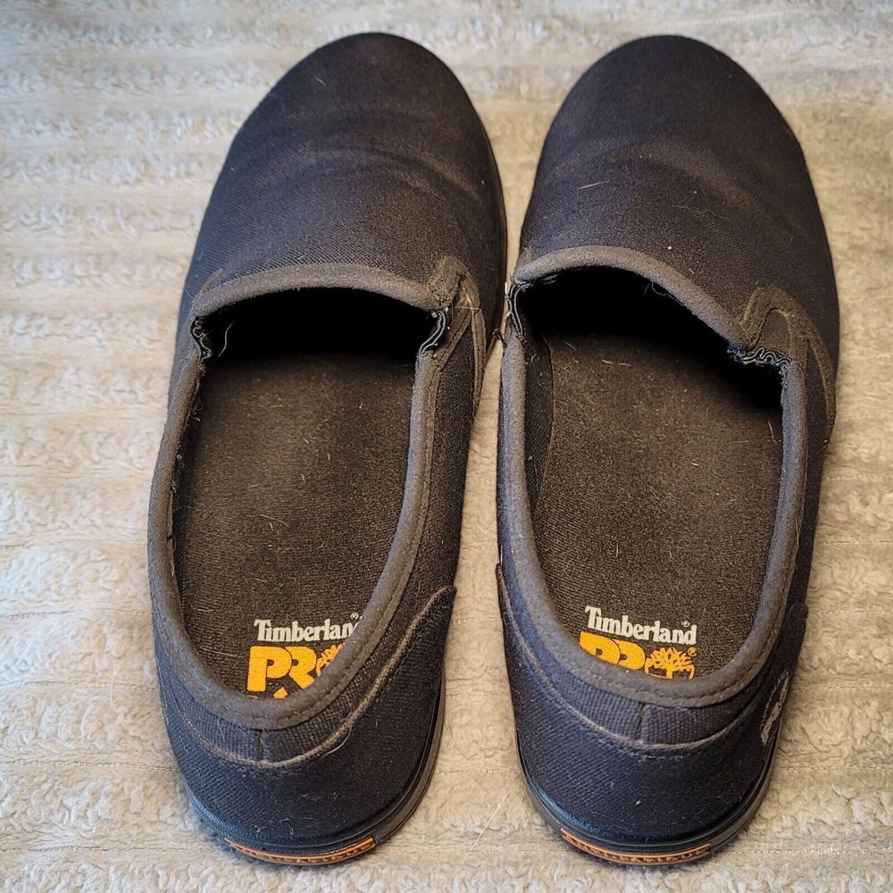Timberland PRO Dark Slip-On Loafers